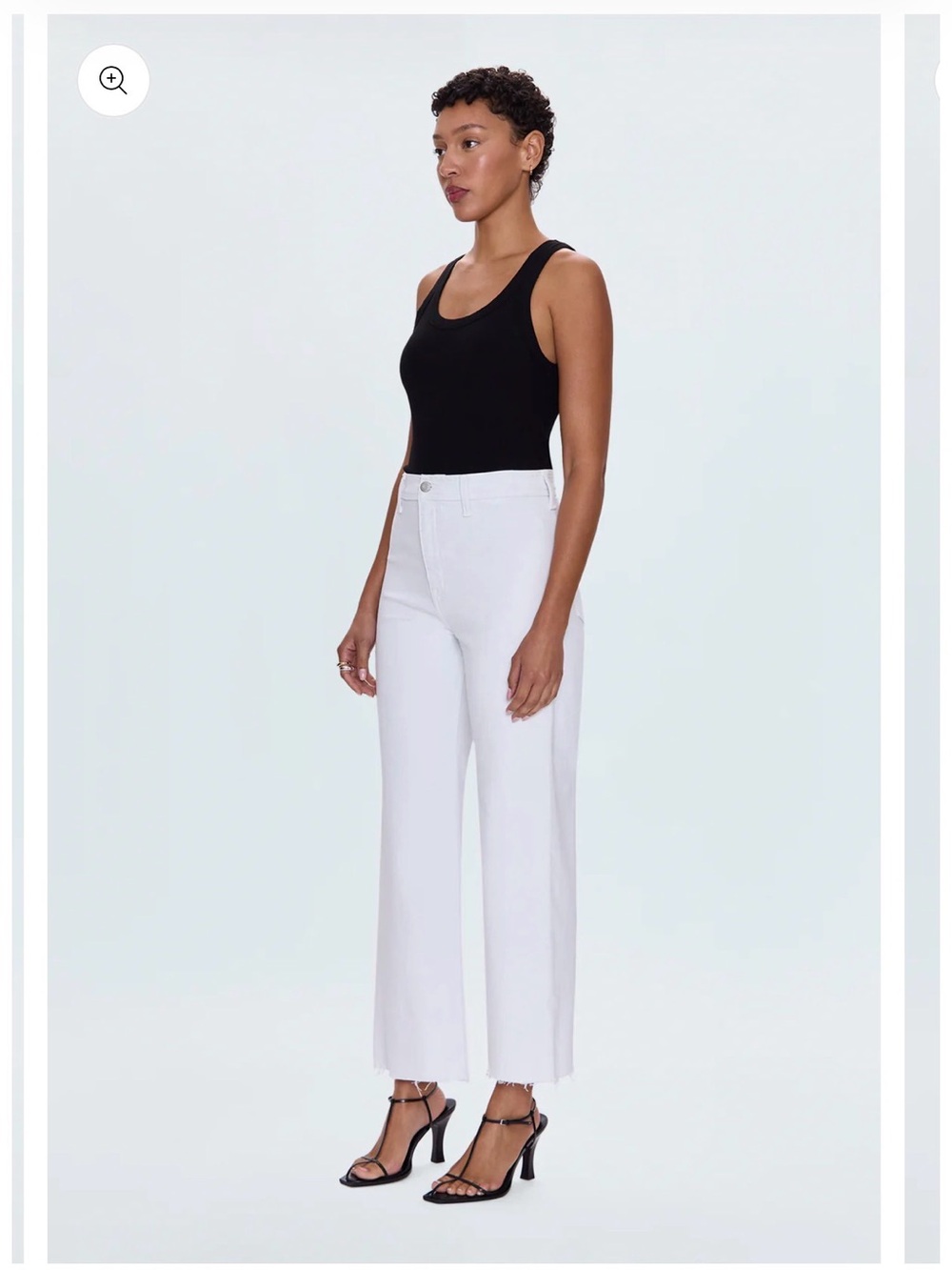 Pistola PENNY High Rise Wide Leg Crop Jeans - Picture 4 of 9